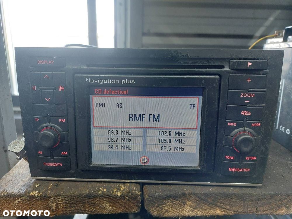 RADIO ODTWARZACZ AUDI NAVIGATION PLUS + KOD AUDI A4 B6 8E0035192B - 13