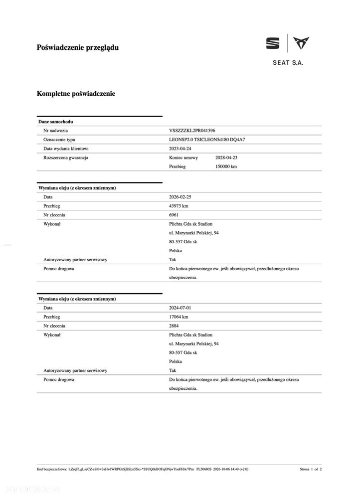 Cupra Leon 2.0 TSI DSG - 7