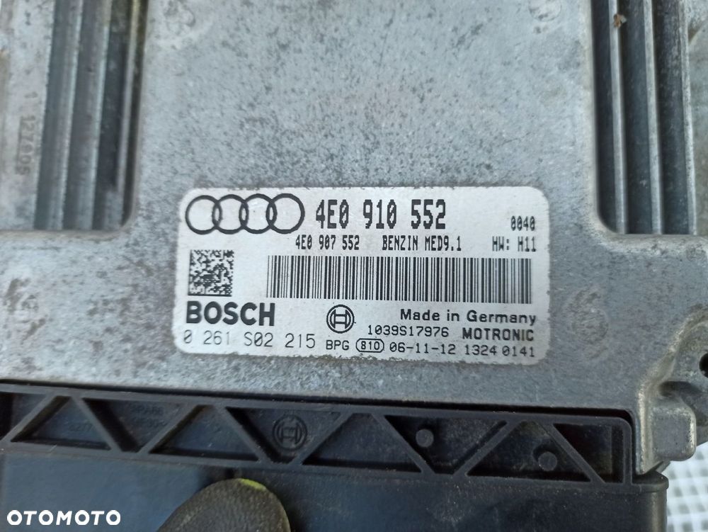 AUDI A8 D3 S8 5.2 FSI V10 BSM KOMPUTER SILNIKA STEROWNIK ECU 4E0910552 - 5
