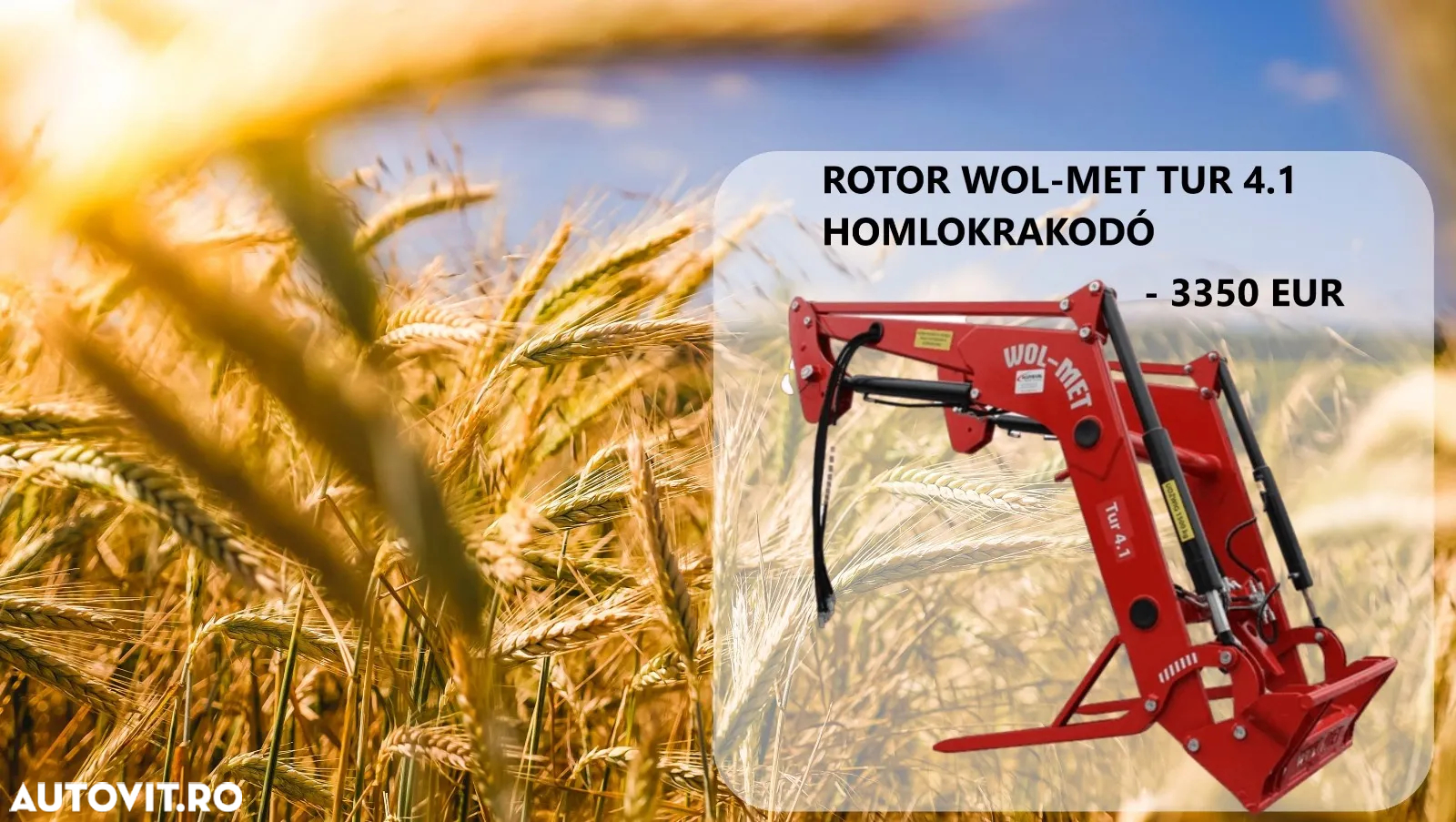 Rotor Cupe crocodil,cereale,clesete baloti,furci - 4