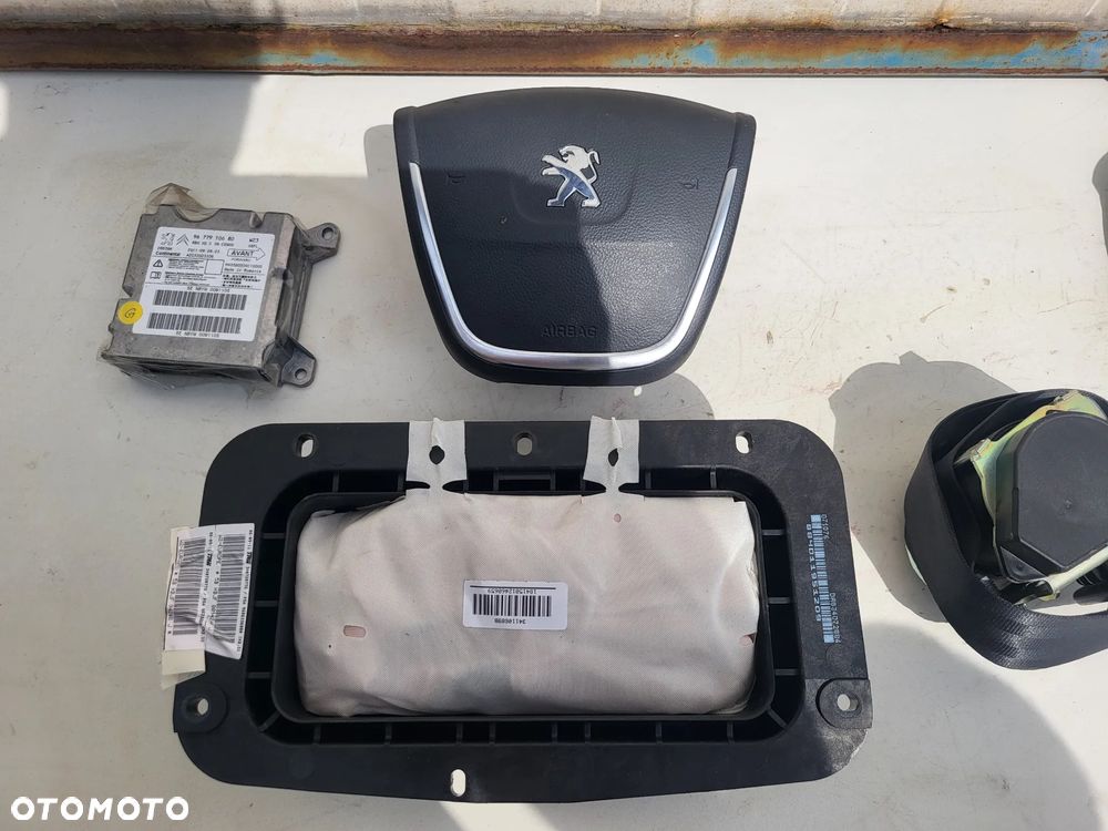 Poduszki powietrzne napinacze Peugeot 508 I - 3