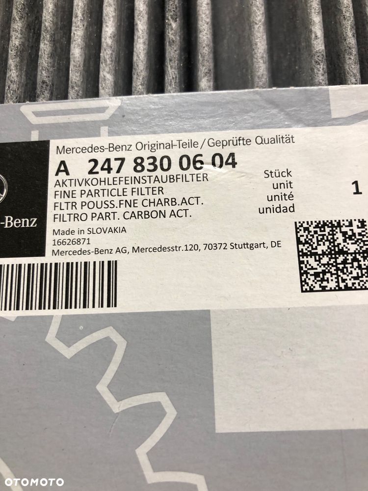 MERCEDES-BENZ GLB (X247) A2478300604 FILTR POWIETRZA ORYGINAŁ MERCEDES - 2