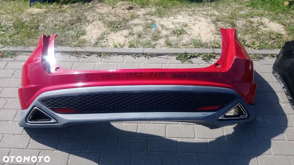 ZDERZAK TYŁ TYLNY HONDA CIVIC UFO LIFT 4X PDC 71501-SMG-ZZ00 71502-SMRZ-ZZ00 - 2