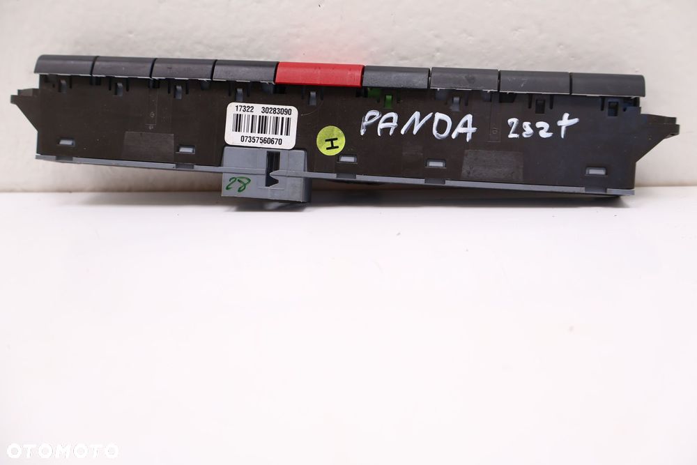 FIAT PANDA III PANEL PRZEŁĄCZNIK ŚWIATEŁ '07357560670 - 5