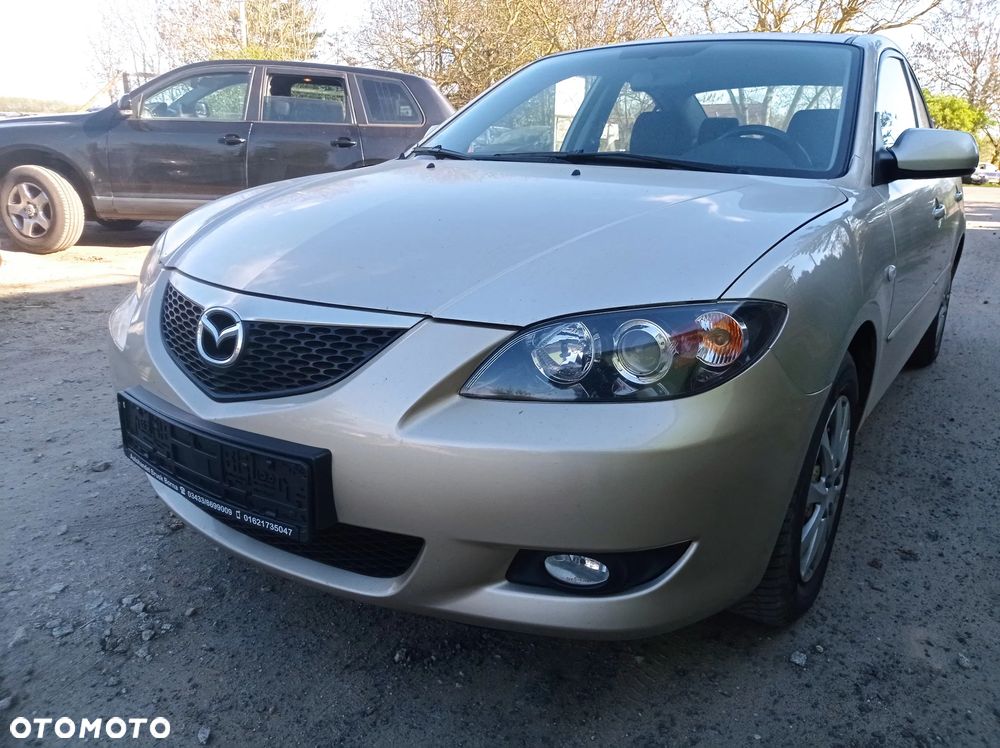 UWAGA ! 2007 MAZDA 3 SEDAN 1,6 BENZYNA 105PS 150TYS PRZEBIEG ! KLIMATRONIC PARKTRONIC I WLASCICIEL PL - 1
