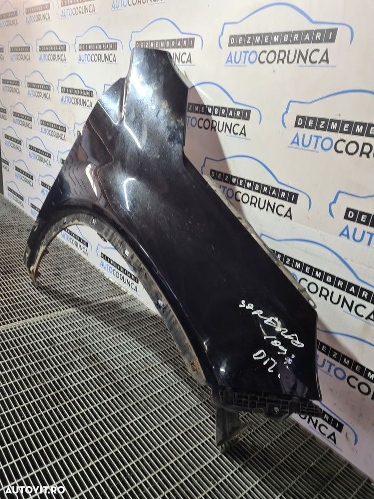 Aripa Dreapta Fata Kia Sorento II 2009 - 2015 4 Usi NEGRU (1094) RUGINITA - 2