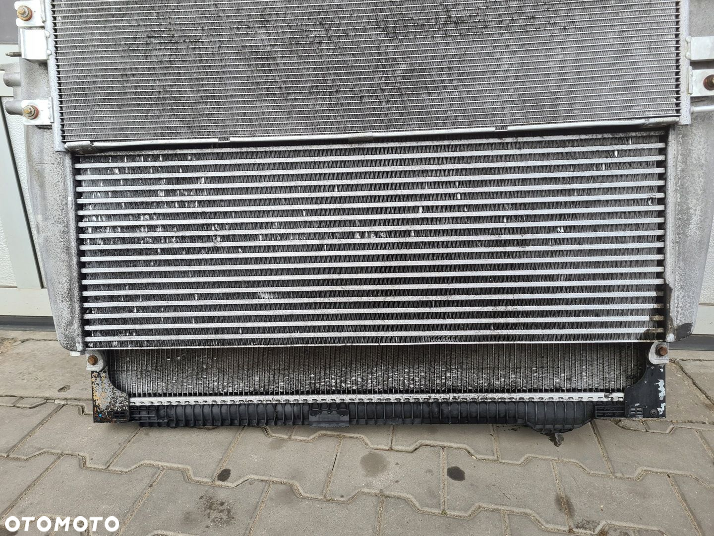 KOMPLET CHŁODNIC CHŁODNICA WODY INTERCOOLER KLIMA FORD F-MAX 500 TRUCKS - 5