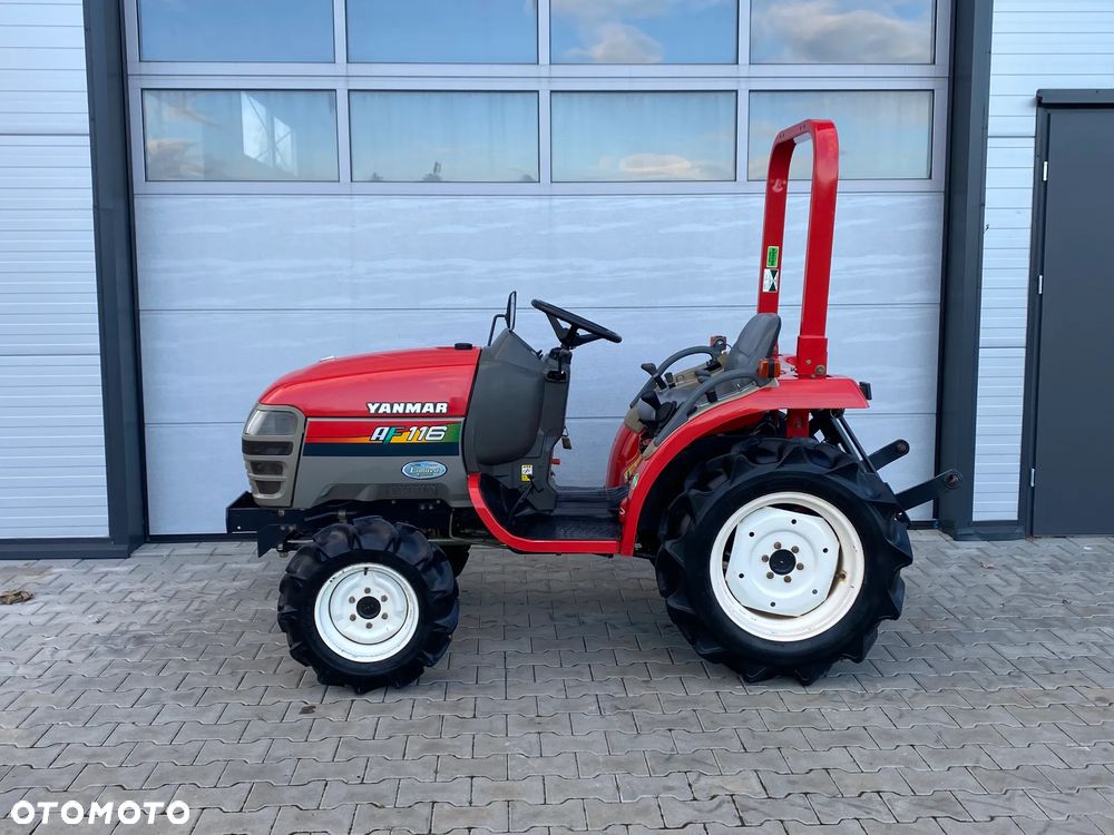 Yanmar AF120 Mini traktor Ciągnik Traktorek 4x4 + Ładowacz czołowy TUR Wspomaganie kierownicy Rewers - 10