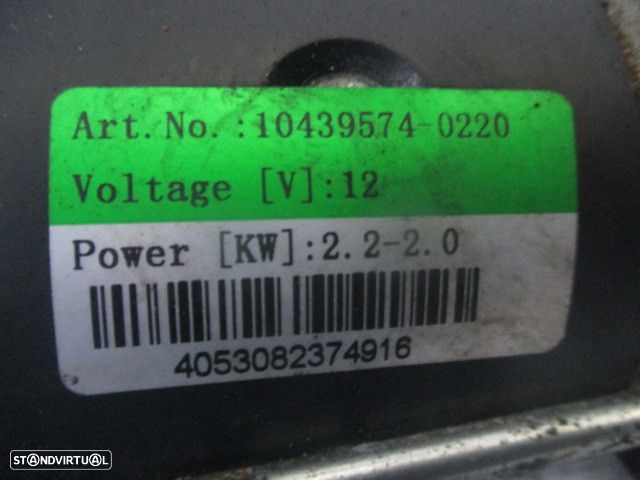 Motor De Arranque 10439574 0220 CHRYSLER PT CRUISER BREAK PHASE 1  2003 2.2CRD 120CV 5P CINZA - 3