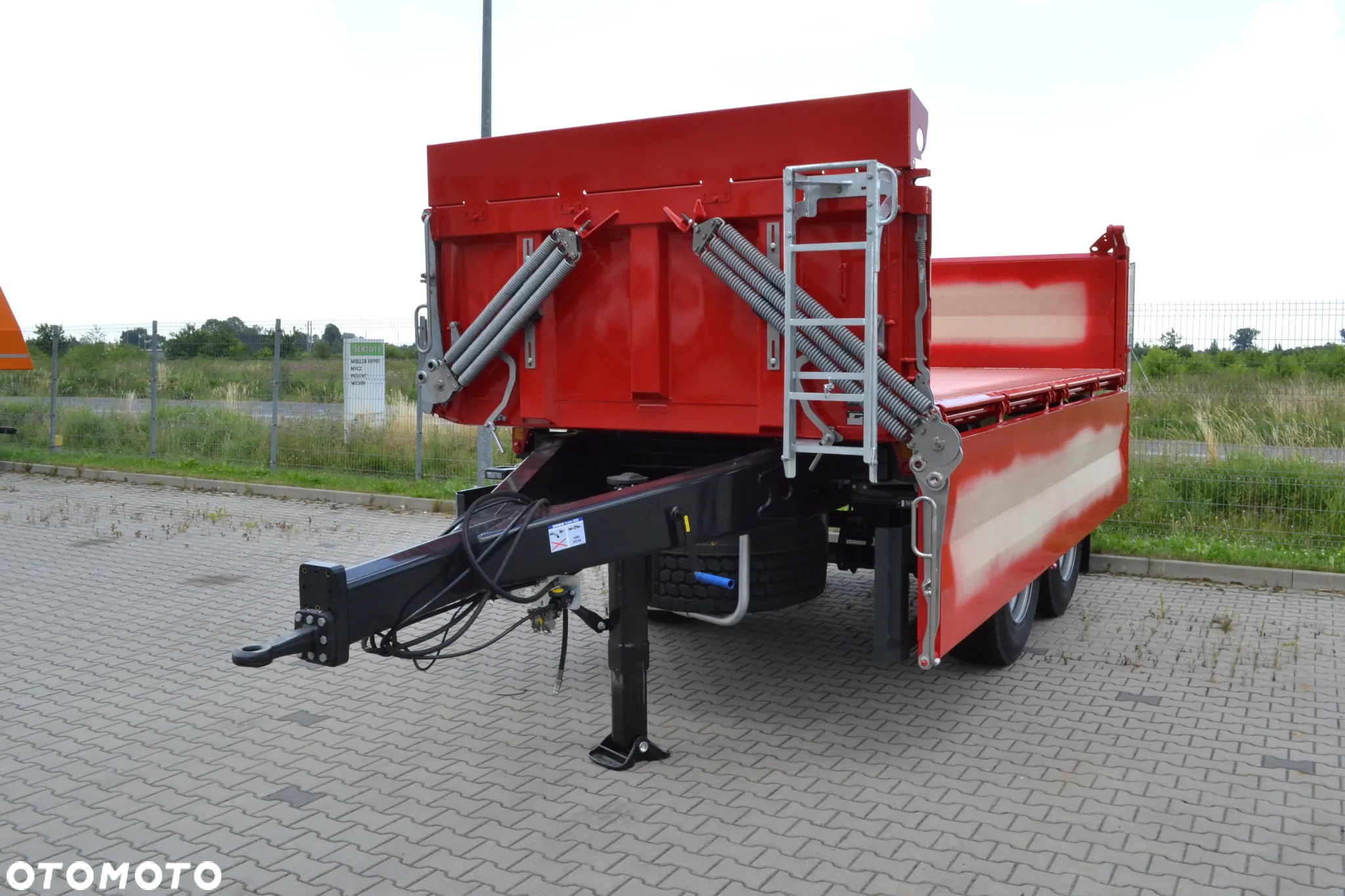 Meiller przyczepa tandem wywrotka trójstronna - 3