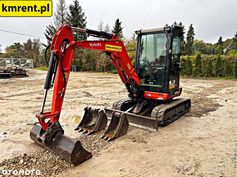 Kubota U27-4 MINI-KOPARKA 2019R. | JCB 8025 8030 CAT 302.5 302.4 303 KUBOTA U 27 - 16