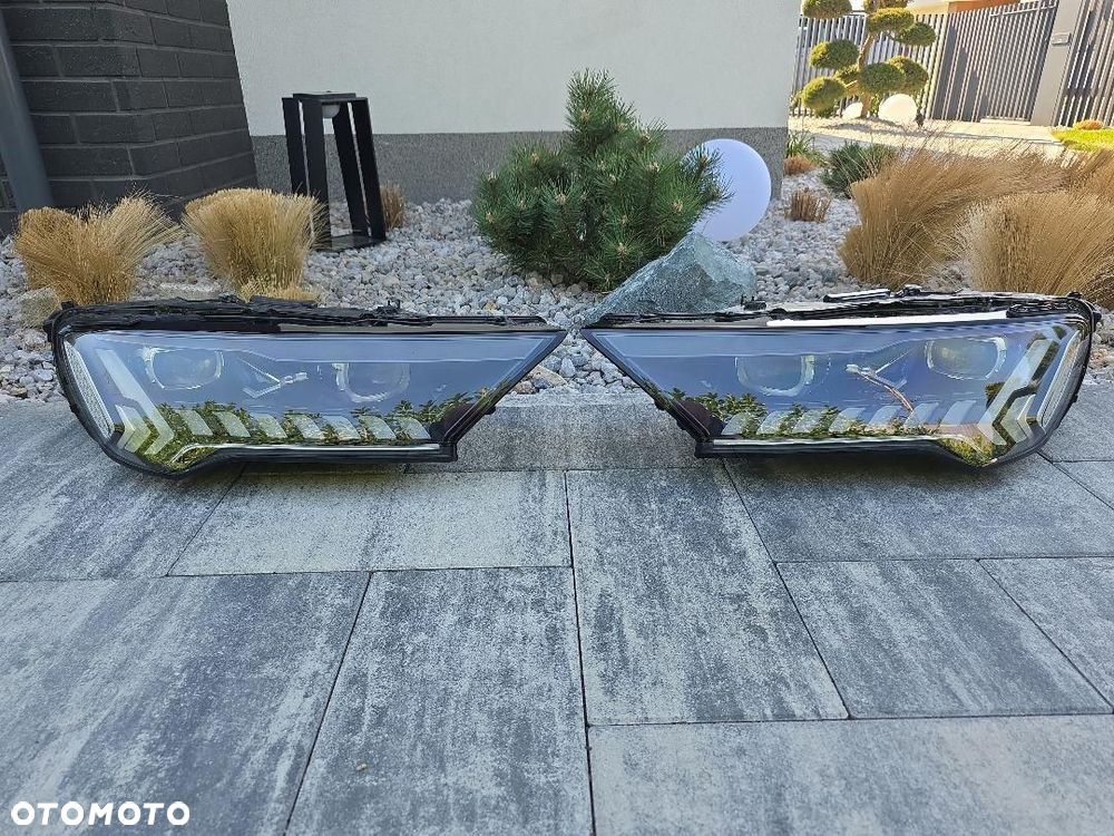 AUDI Q7 SQ7 4M0 LIFT Lampy Kompletne Full Led Laser 4M0941085C 4M0941086C - 1