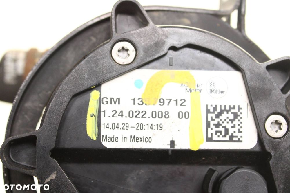 OPEL AMPERA CHEVROLET VOLT 1.4 DODATKOWA POMPA WODY 13579712 - 6