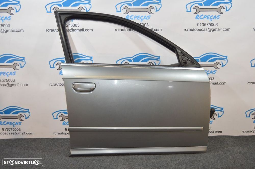 PORTA PORTAS FRENTE FRONTAL DIREITA AUDI A4 B7 SLINE 8E0831052J 8E0831052 FECHO ELEVADOR MOTOR PUXADOR VIDRO RETROVISOR RETROVISORES - 1
