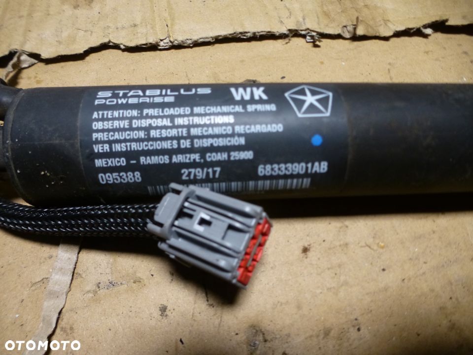 TELESKOP SIŁOWNIK KLAPY TYŁ JEEP GRAND CHEROKEE WK2 P68231347AC 68333901AB gwa!!! - 3