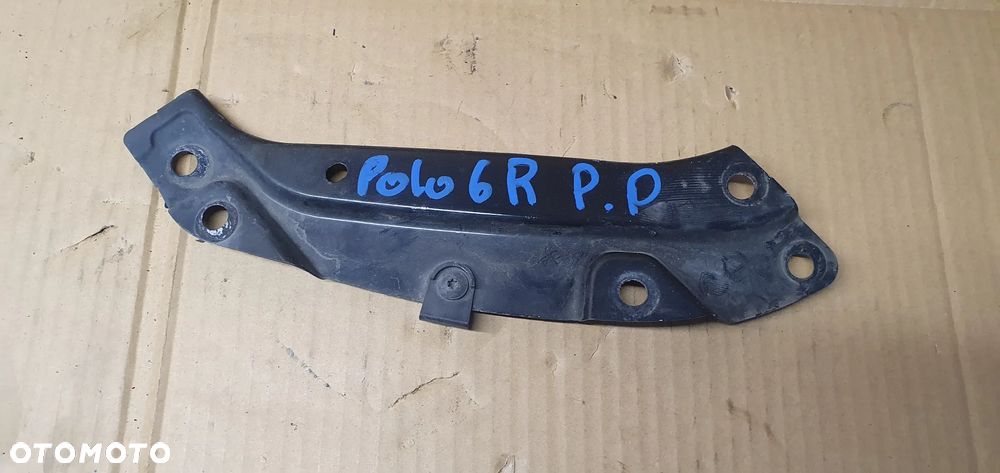 Wzmocnienie mocowanie lampy pasa prawy przód VW Polo V 6R 6R0805932C - 1