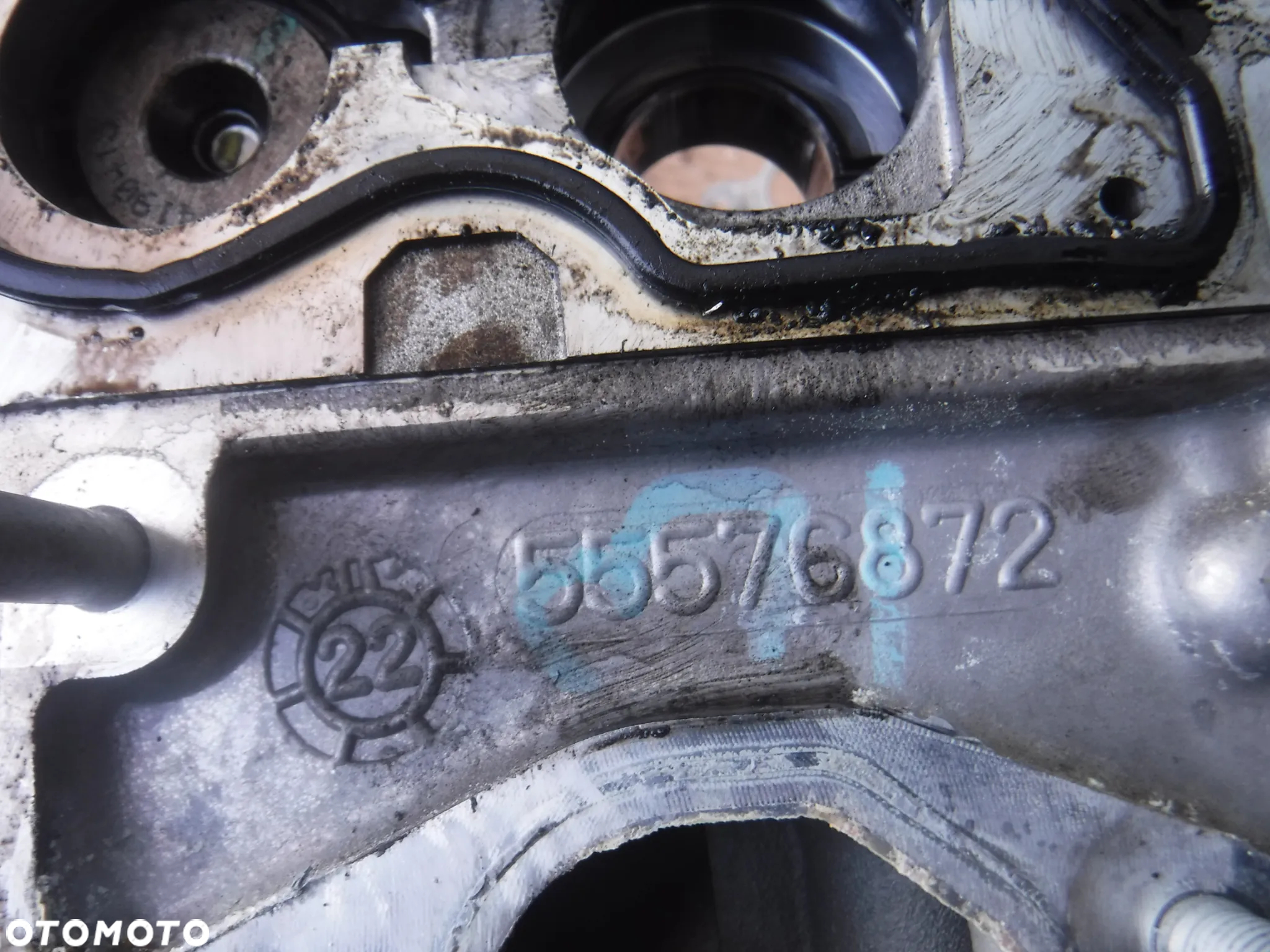 Opel Astra J Mokka Meriva B glowica  55576872 1.7 CDTI A17DTS A17DTC - 4