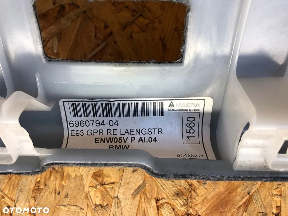 PODŁOGA SCHOWEK BOCZKI BAGAŻNIK BMW E93 - 19