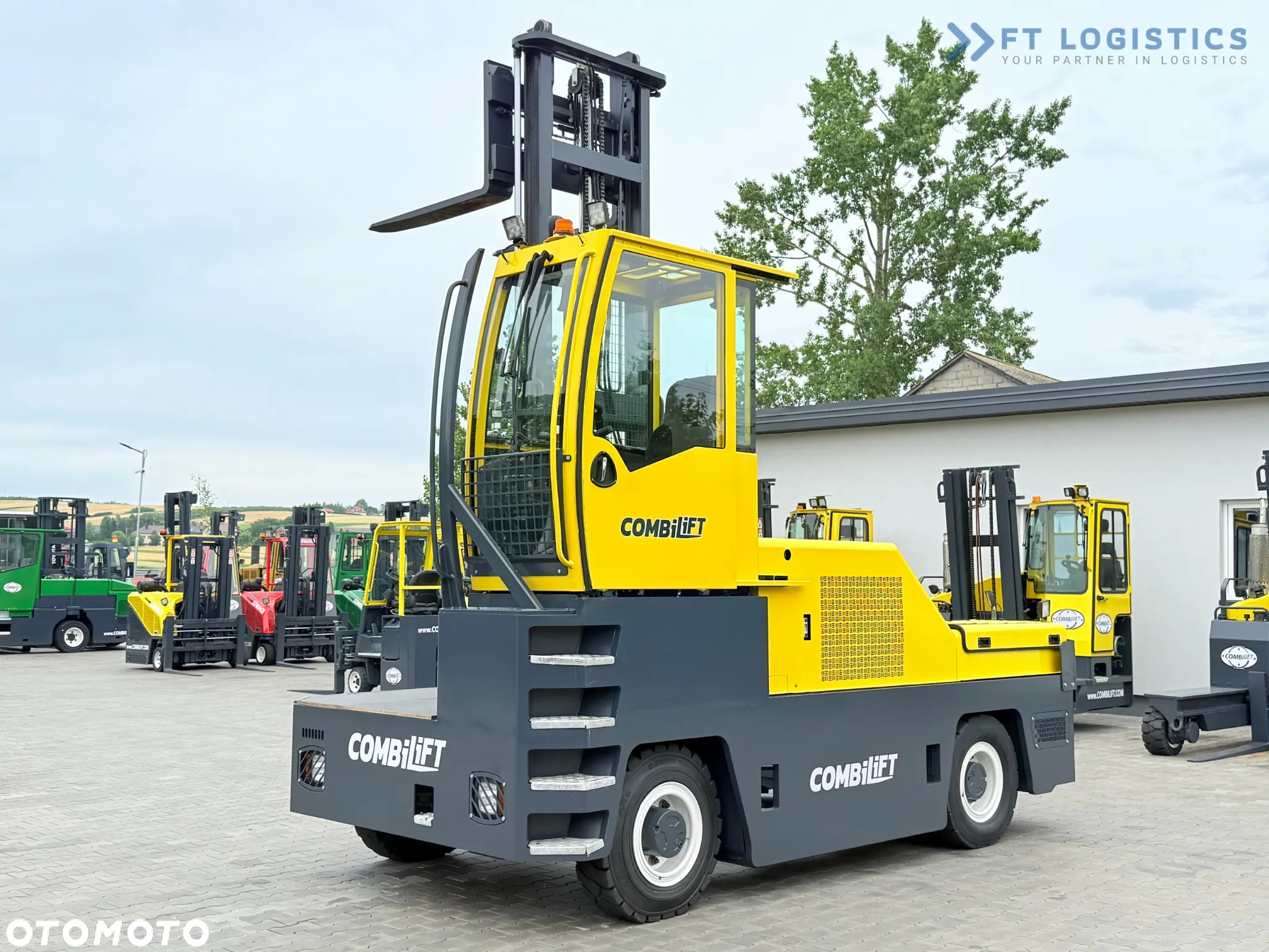 Combilift C6000FSL / DIESEL / DUPLEX - 4100MM / WIDŁY 1400MM / WÓZEK BOCZNY / UDŹWIG 6000KG / WOLNY SKOK / SILNIK DEUTZ / STAN IDEALNY - 35