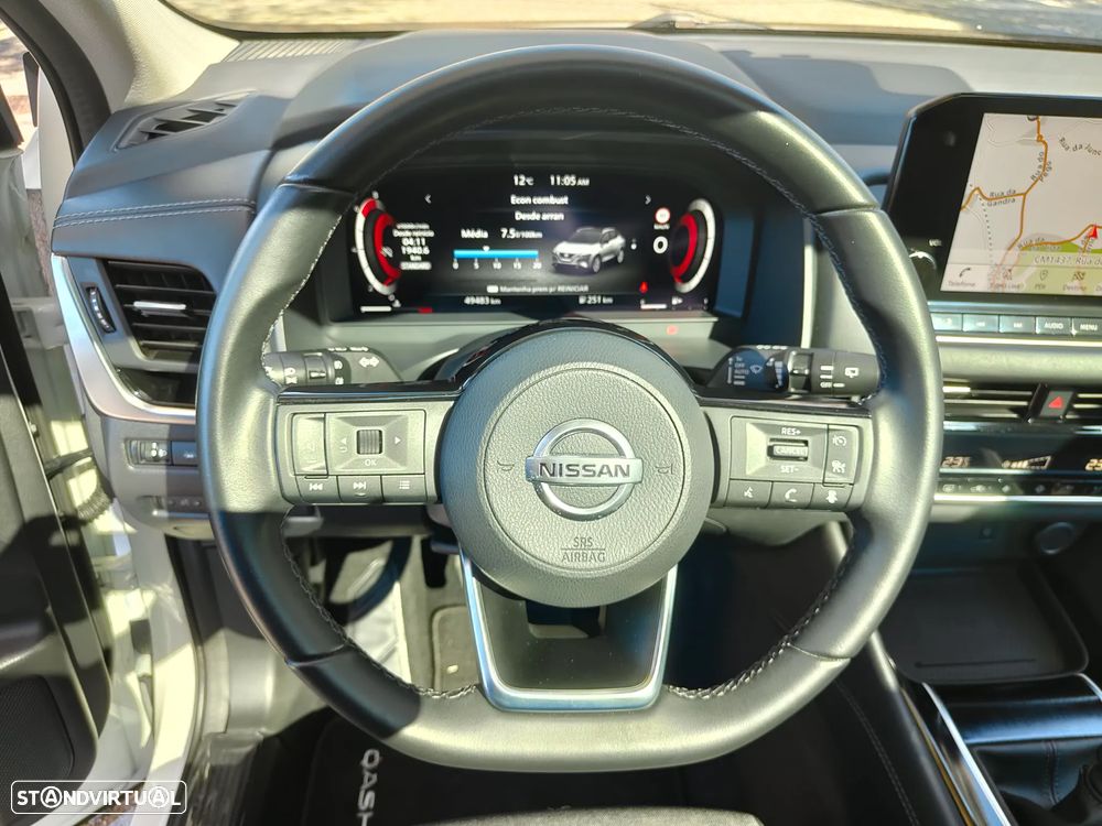 Nissan Qashqai 1.3 DIG-T N-Connecta LED+TT+SKY - 15