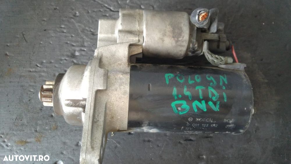 electromotor 1.4 tdi bnv vw polo 9n seat ibiza 6l skoda fabia 1  0001123012  02z911023f - 1