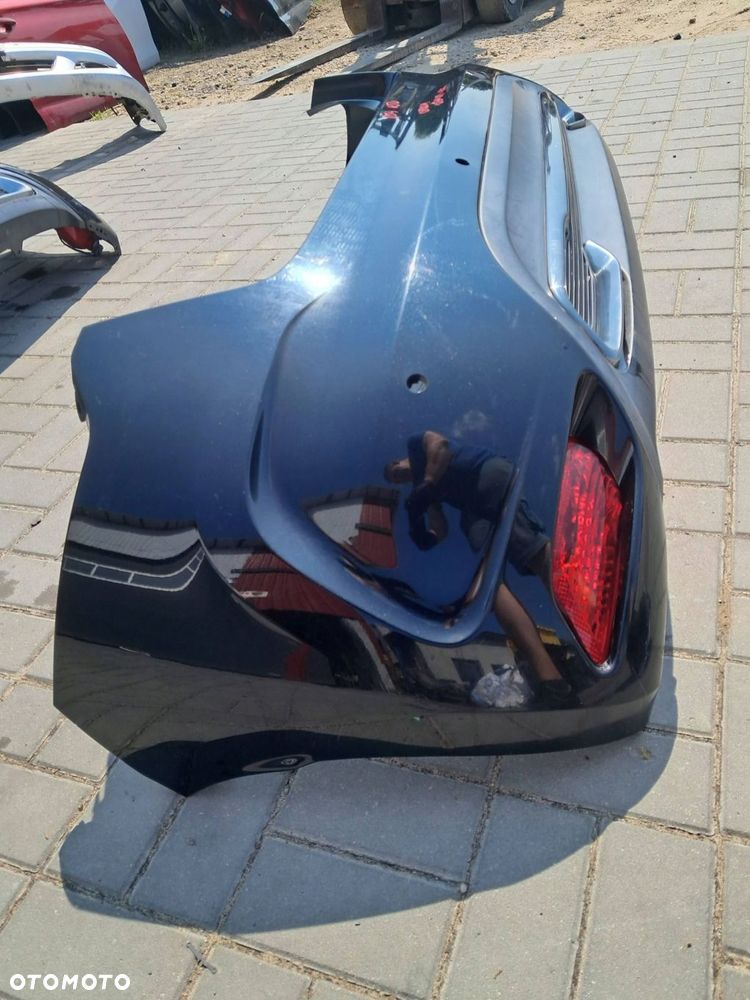 citroen ds4 zderzak tylny czarny ktv pod 4 czujniki pdc chrom - ok - 7