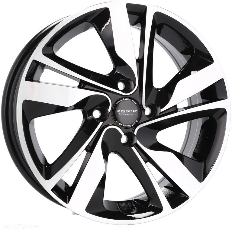 4x Felgi 16 m.in. do KIA Picanto Cross RIO HYUNDAI I10 I20 Getz TOYOTA Yaris NISSAN Pixo - BK813 (D5 - 8