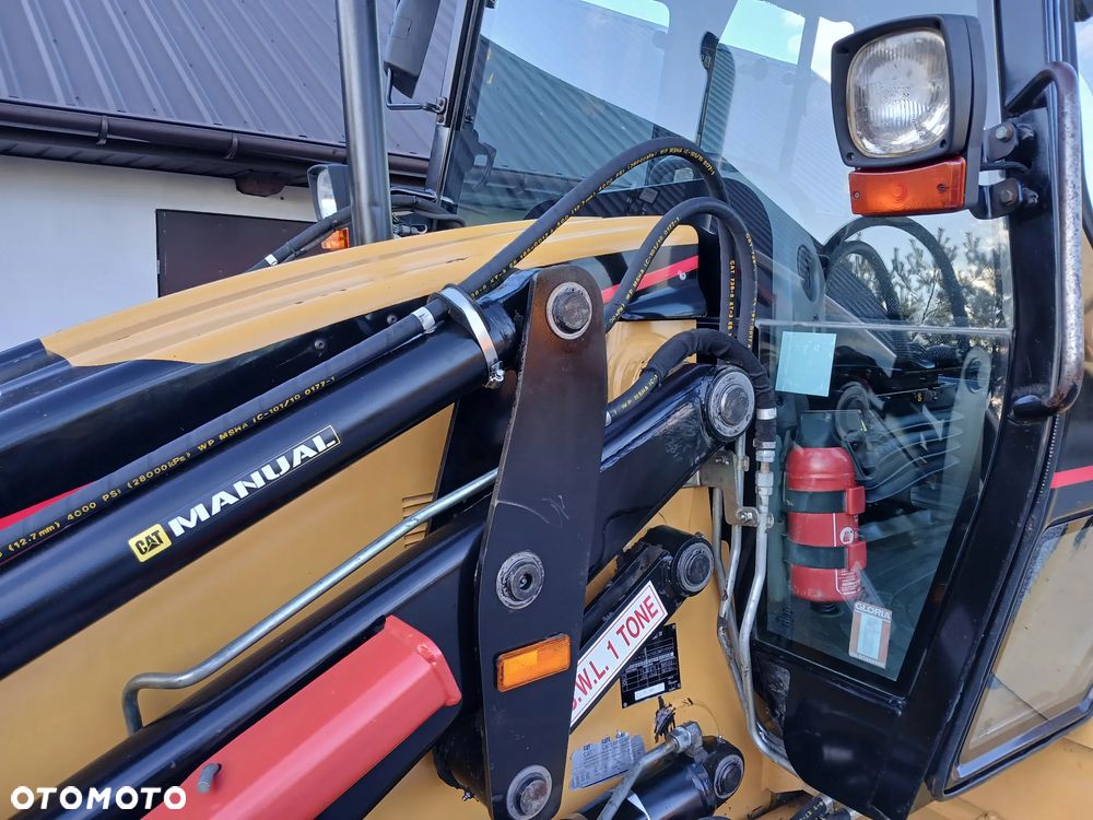 Caterpillar 428D/ORYGINAŁ/8200h!/2 ŁYŻKI - 11