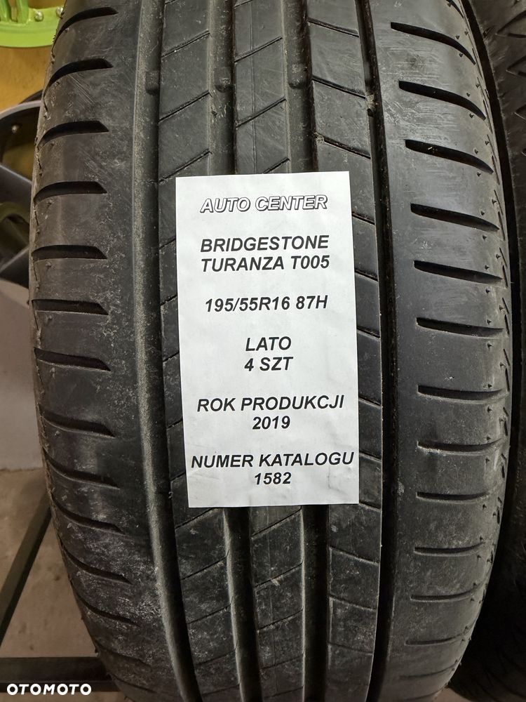 Opony letnie 195/55R16 87H Bridgestone Turanza T005 | 2019 | Komplet - 2