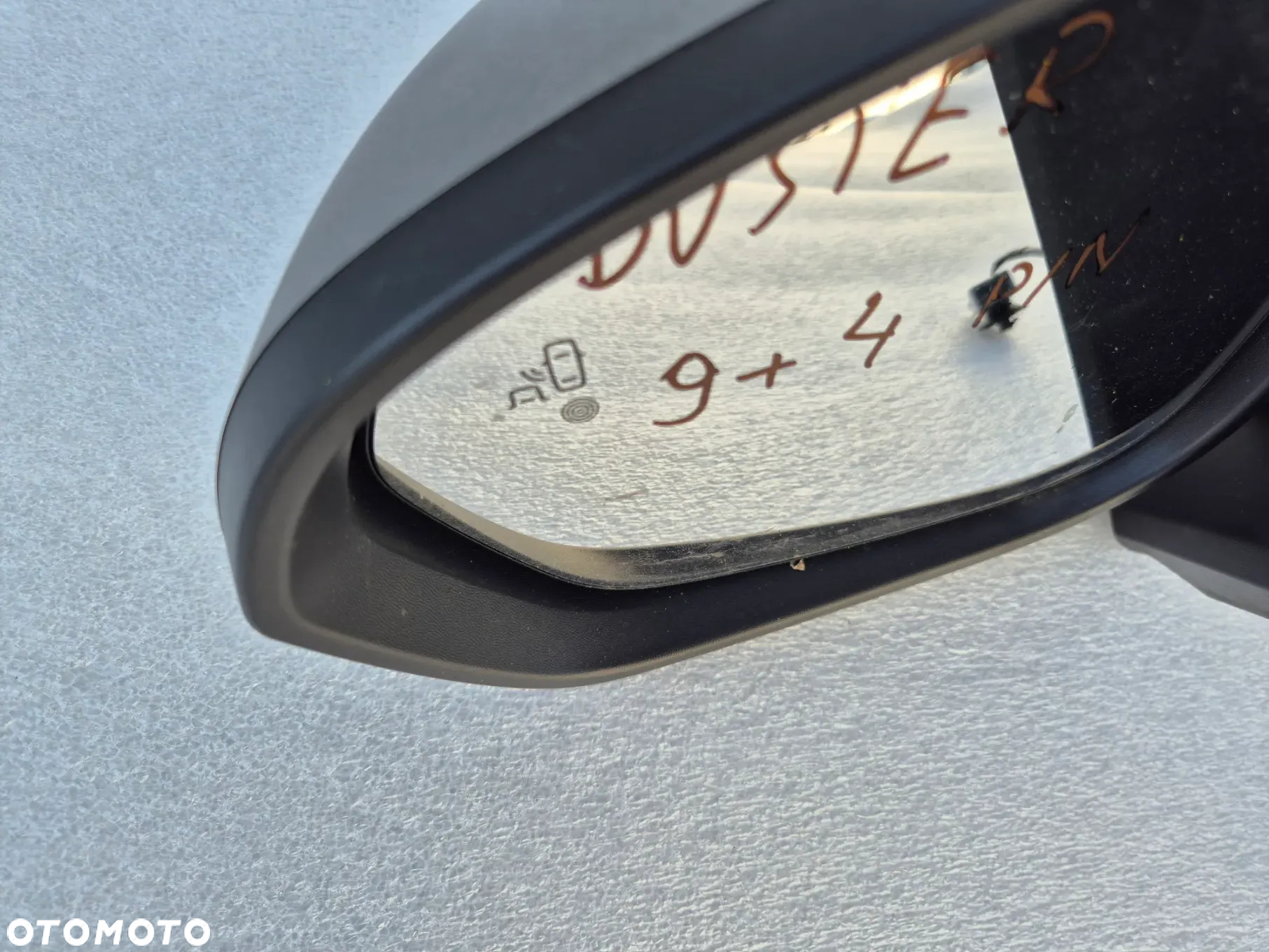 Lusterko lewe Dacia Duster II LiIft 13 pin asystent pasa kamera - 2