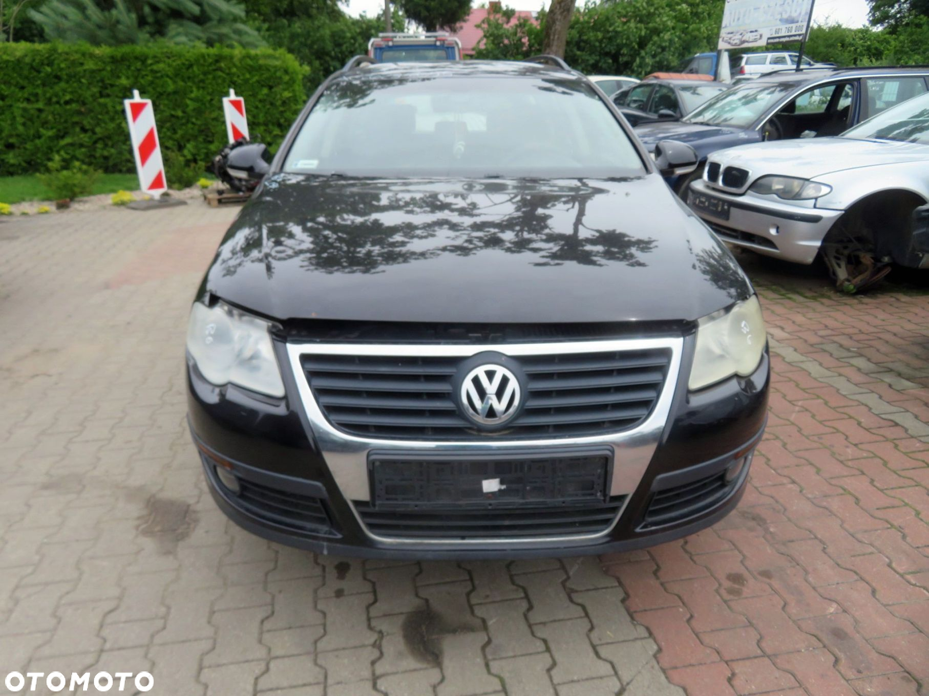 VOLKSWAGEN PASSAT B6 KOMBI 2006 LC9X 2.0 TDI BLS 103KM JCX CZARNY na części - 8