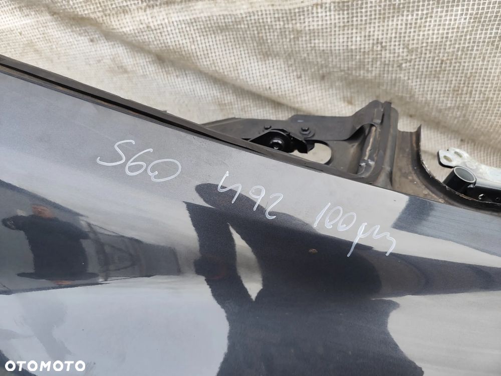 Volvo S60 II 10-18 Sedan Błotnik Tylny Lewy Tył Ćwiartka 492 Savila Grey - 10