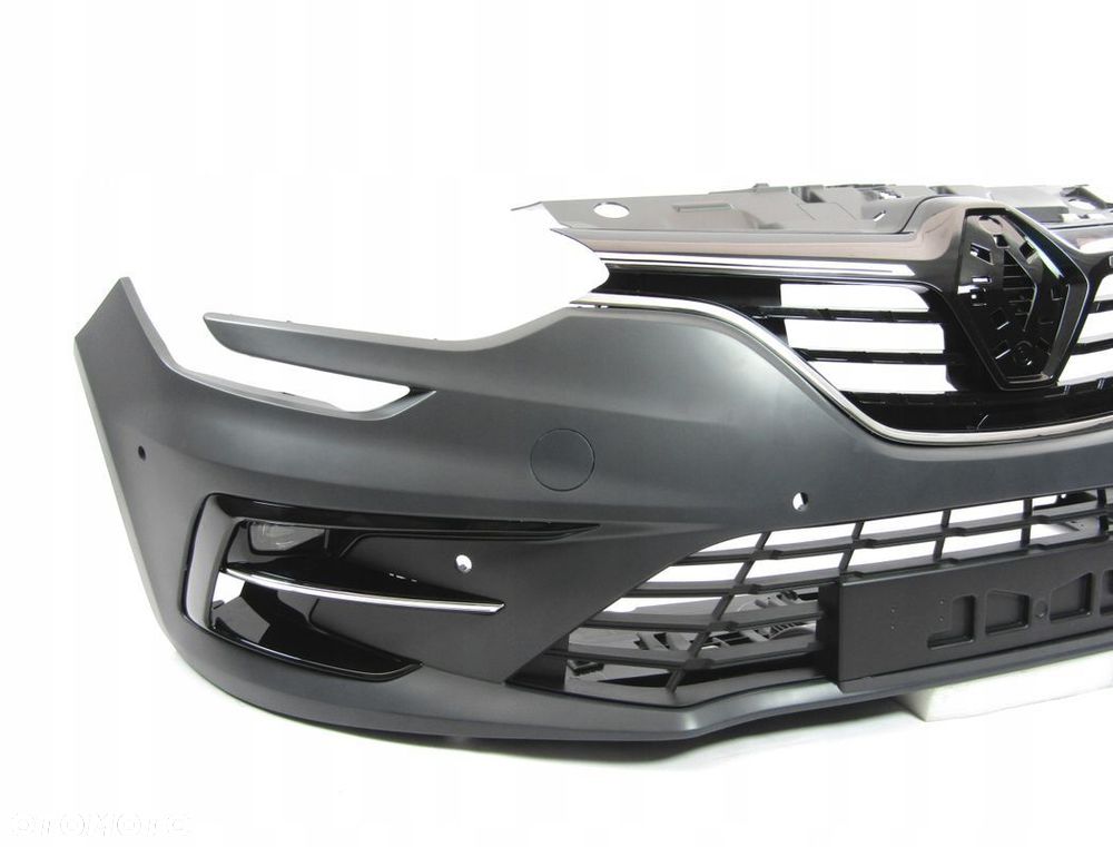 Zderzak przedni Renault Megane 20 - 25 PDC-6 halogeny + chromy Kompletny ! - 11