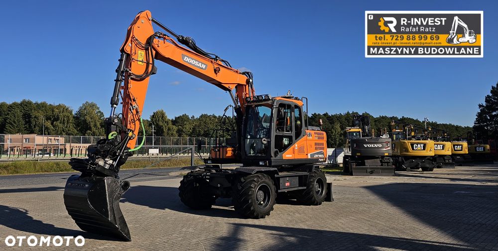 Doosan DX140 W-5  DX140W-5 DX 140 głowica obrotowa szczypce centralne
