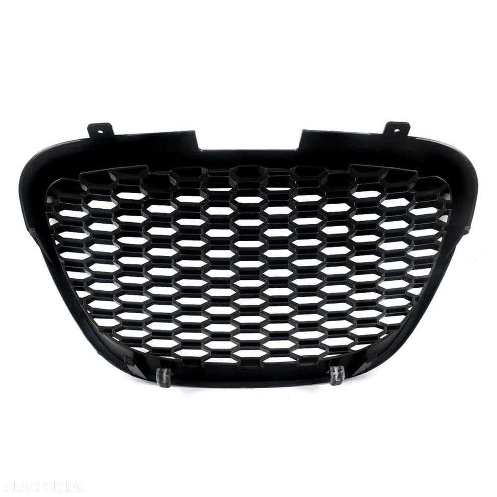 Grila Centrala Bara Fagure Seat Leon 1P, Altea, Toledo, Negru Lucios - 5
