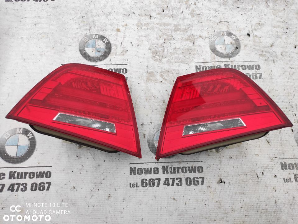 BMW E91 LCI Lifting Lampa tylna Lewa Prawa W klapę LED 7154162 - 1