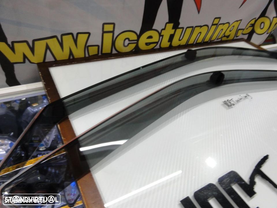Auto-paraventos / chuva vento escurecidos para todos os tipos de veículos, automóveis ligeiros, comerciais, carros, carrinhas, pick-ups, camiões e carros sem carta, ALFA ROMEO, AUDI, BMW, CITROEN, HONDA, OPEL, PEUGEOT, MERCEDES, SEAT, SKODA, TESLA, TOYOTA, VW ETC.... - 2