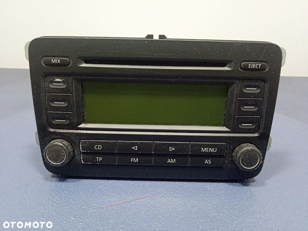 VW GOLF V 03-09 RADIO CD FABRYCZNE OEM 2DIN - 1