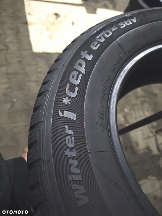 215/70R16 hankook opony zimowe 6mm 7285 - 4