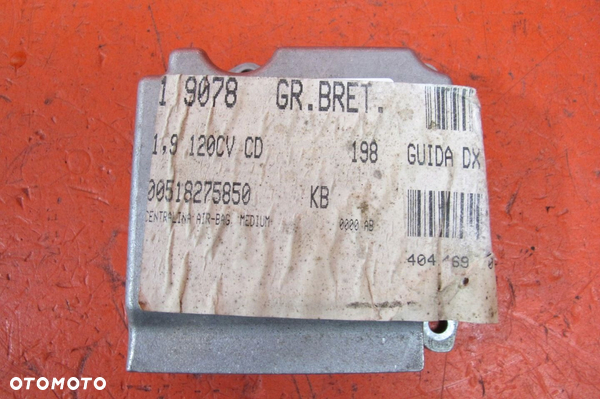 FIAT BRAVO II 2 MODUŁ SENSOR AIRBAG 00518275850