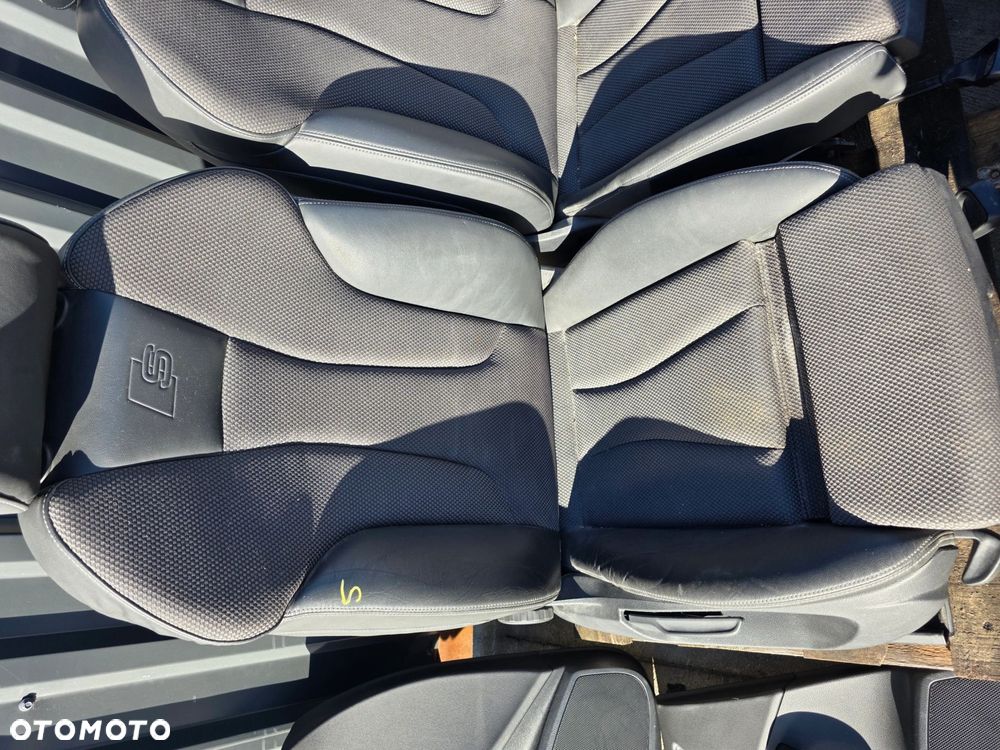 FOTEL FOTELE KOMPLET AUDI A3 8V SEDAN 5-DRZWI SKÓRA+MATERIAŁ S LINE ! - 12