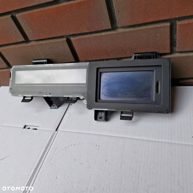 RENAULT SCENIC III WYŚWIETLACZ LICZNIK EKRAN NAVI 248100996R 259154206R 10r - 2