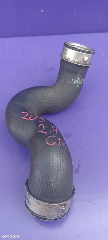 WĄŻ RURA INTERCOOLERA A2035281882 W203 2.7 CDI - 1