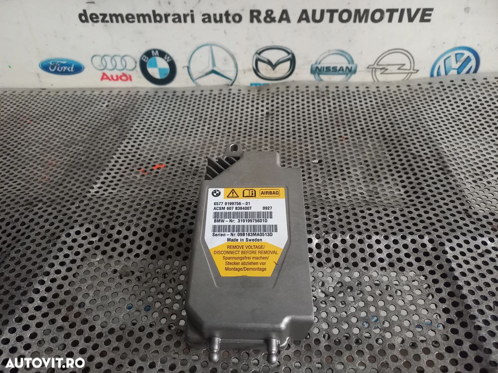Modul Calculator Airbag Bmw Seria 7 F01 F02 Motor N57 245 Cai Cod - 2