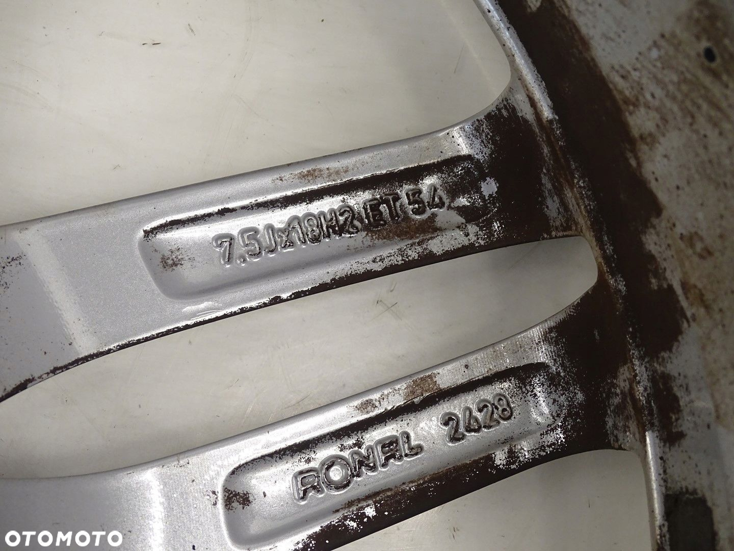 KPL FELGI ALUFELGI R18 AUDI A3 8P 5X112 7.5J ET54 8P0601025BA 8P0601025BC - 4