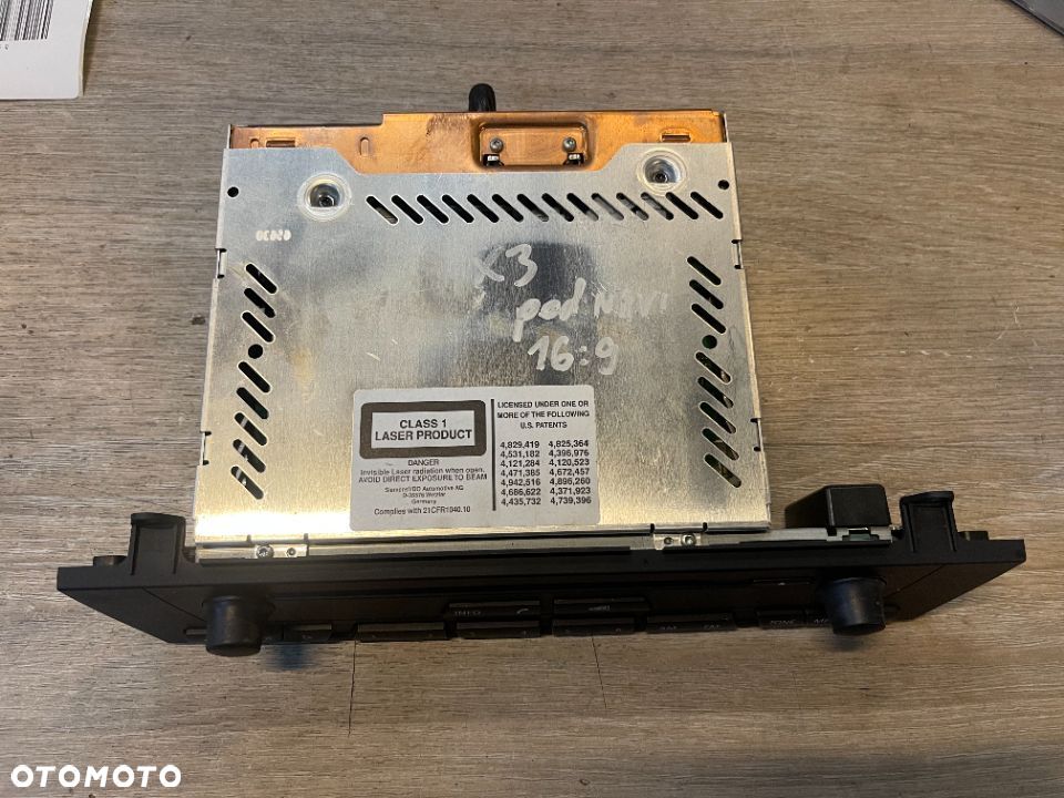 Radio pod navi Bmw e83 x3 16:9 - 1
