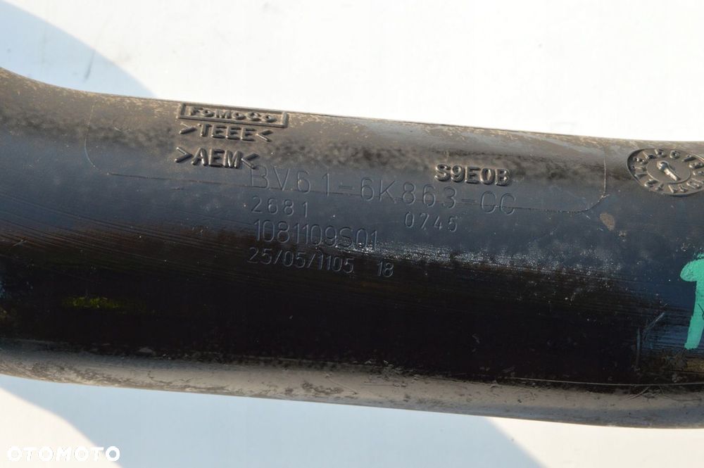 rura powietrz intercoolera ford focus mk3 ecoboost bv61-6k863-00 - 2