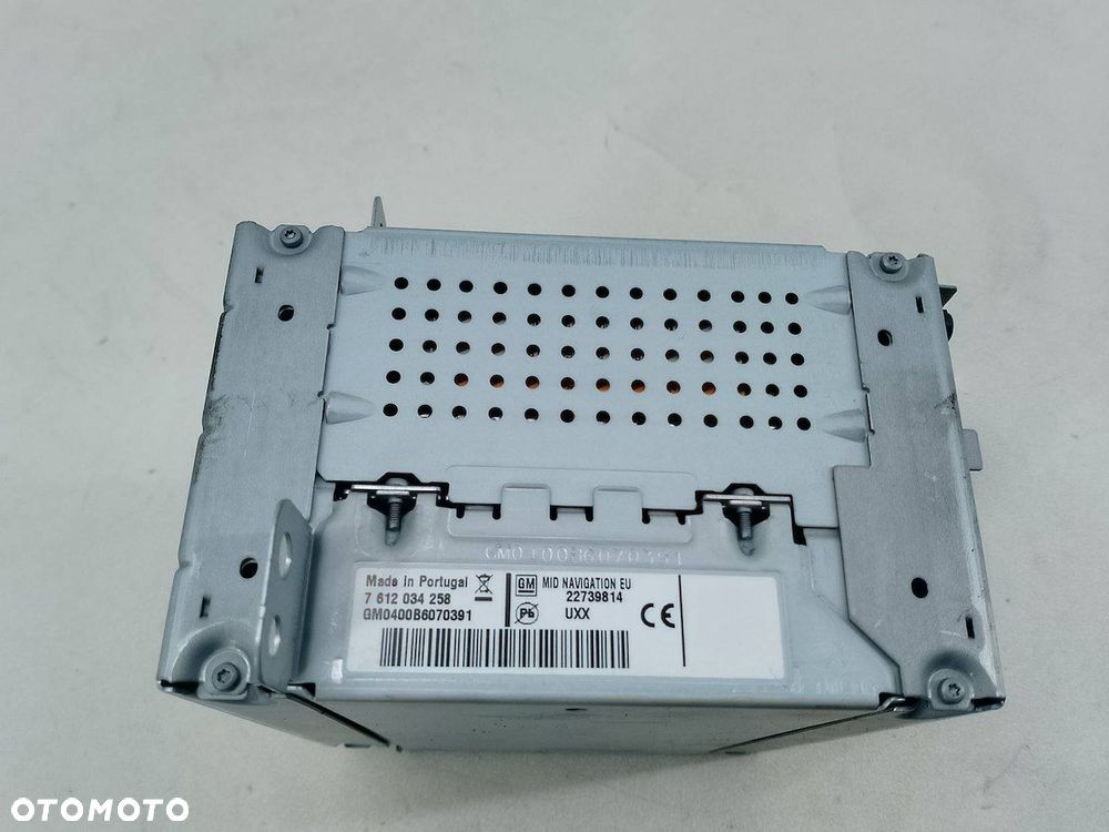 RADIO NAWIGACJA FABRYCZNA OPEL ASTRA J 22739814  20935346  13346053 - 10