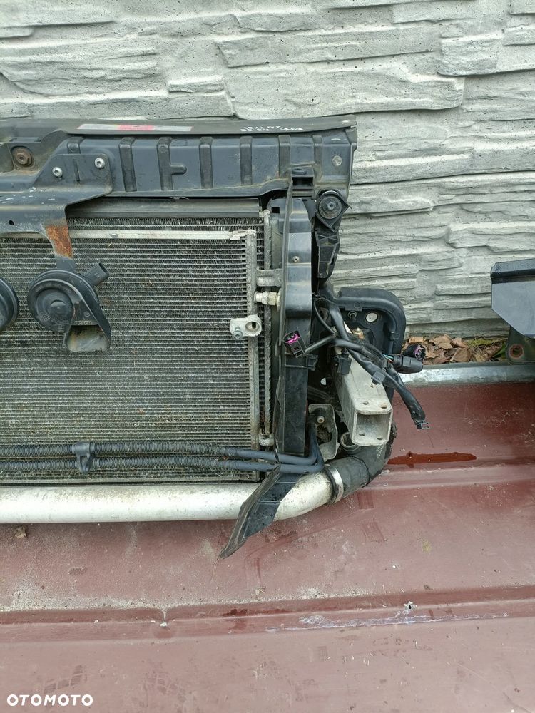 AUDI A6 C6 04-11 r. 2,0 TFSI PAS PRZEDNI chłodnice + wentylator * - 7