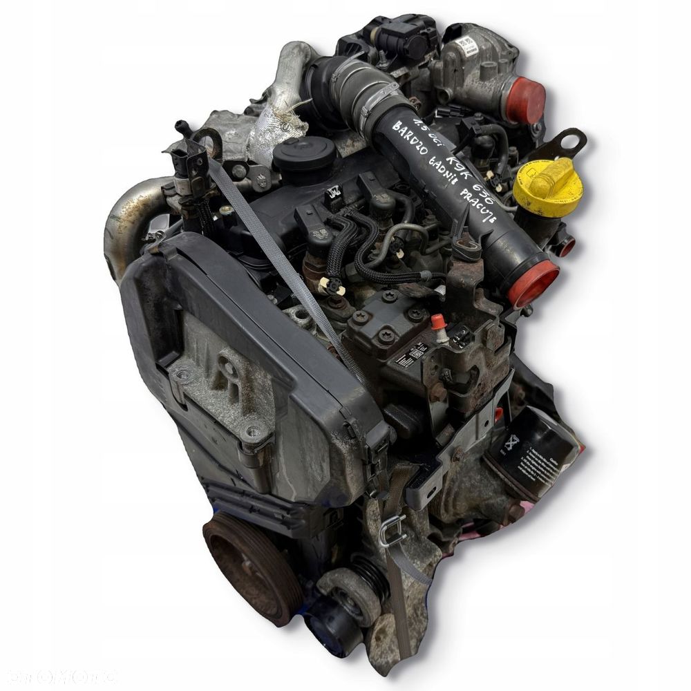 SILNIK K9K636 Renault Scenic Megane III 1.5 DCI 110KM diesel kompletny - 7